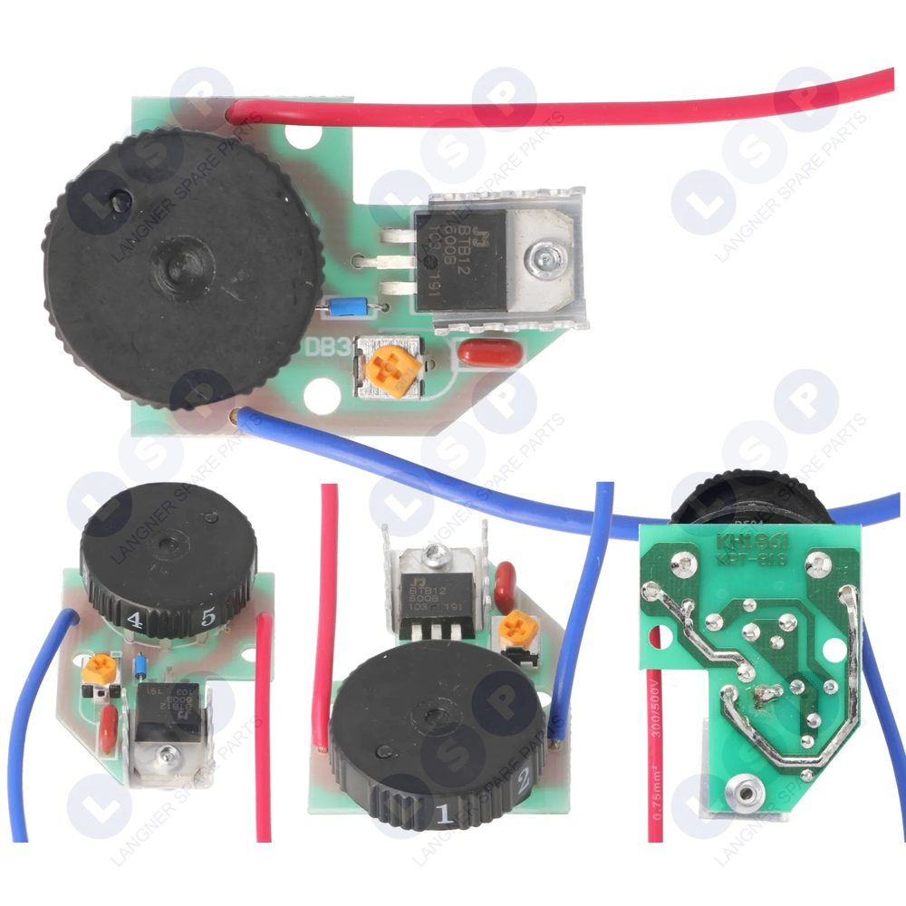 Regulátor otáčok pre uhlovú brúsku 230 V 6A 44-CD301